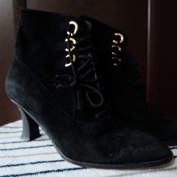 Gucci Suede Ankle Boots - Picture 1 of 4